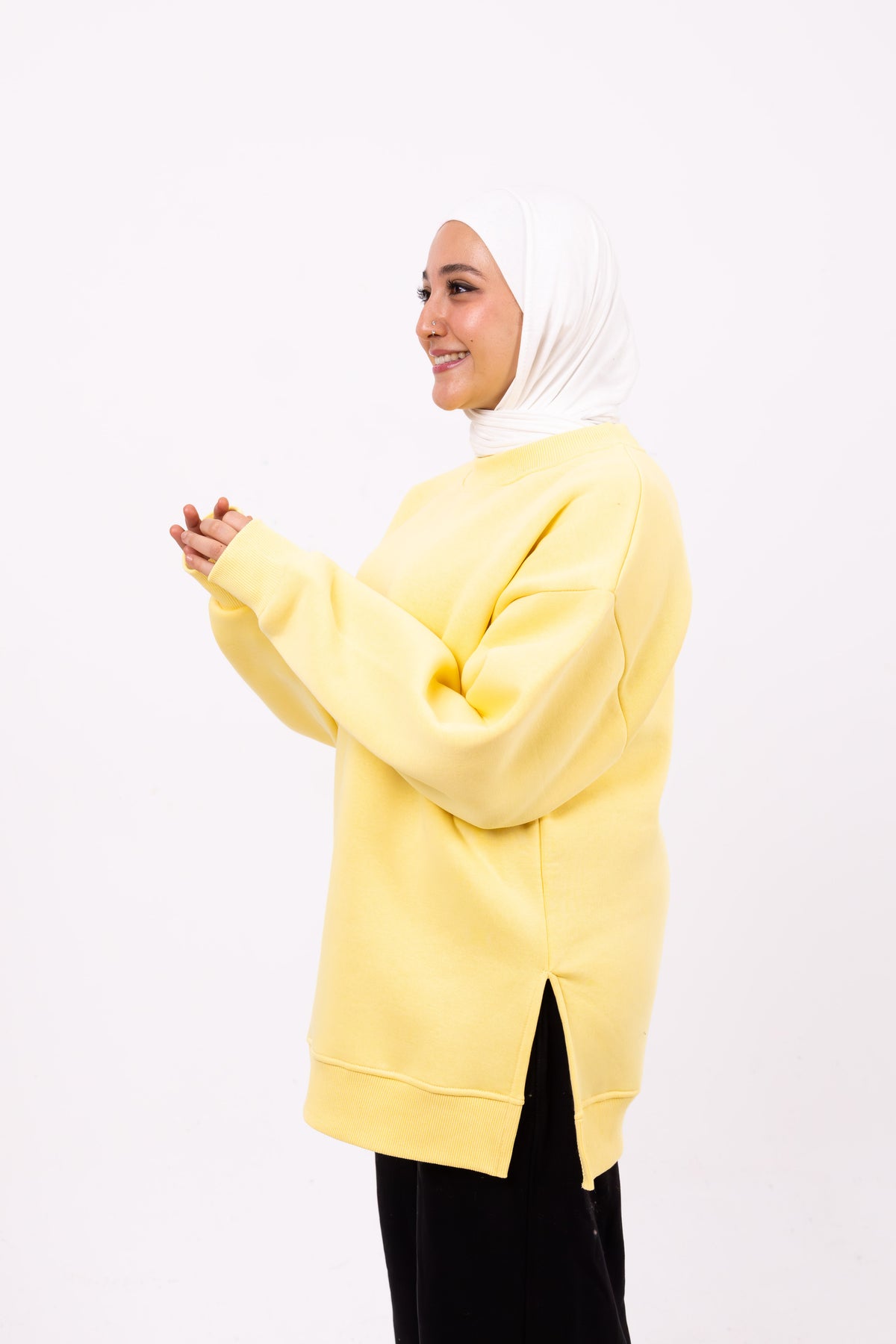 Nyc yellow comfy-go sweatshirt