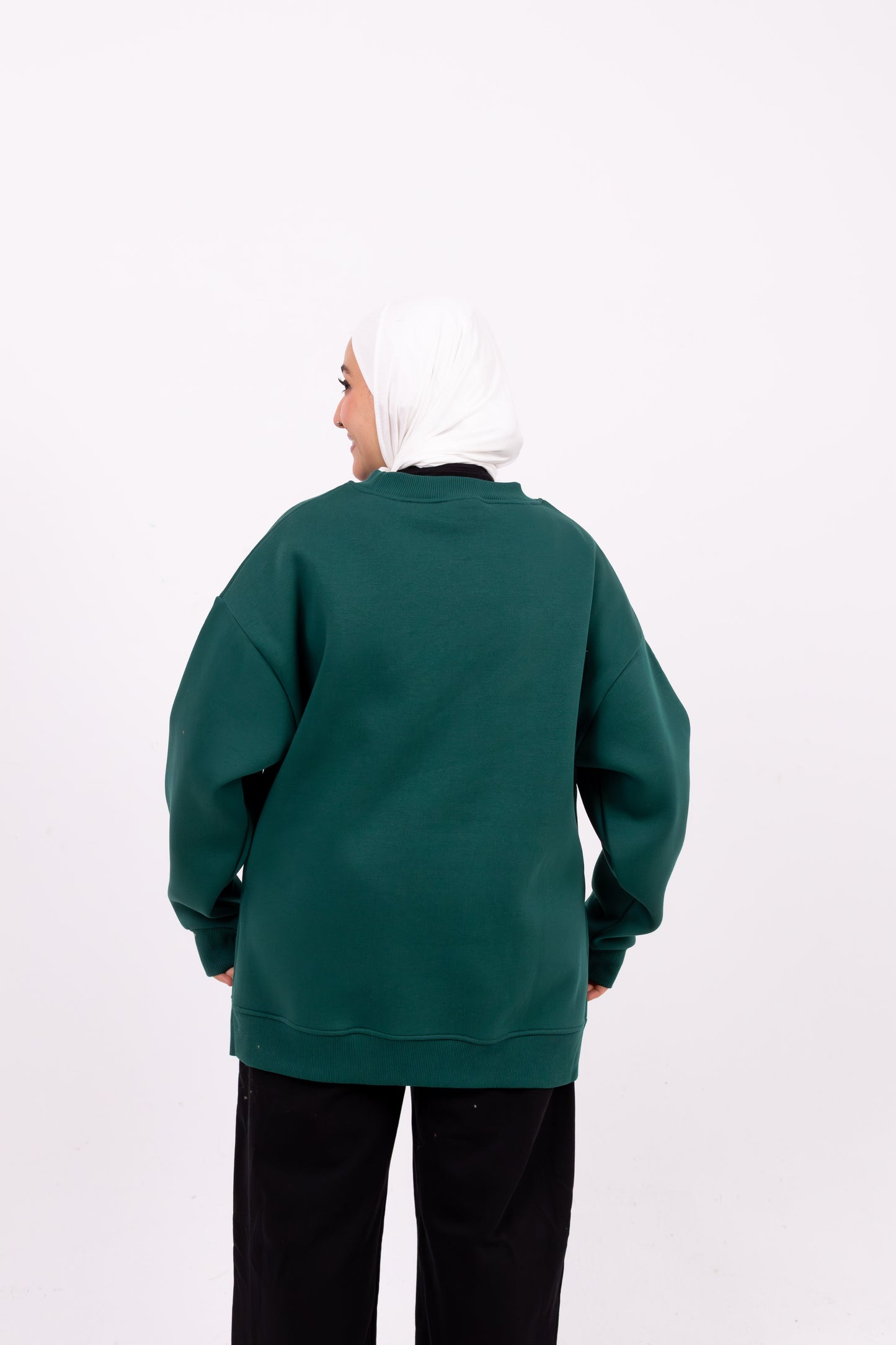 atlanta olive comfy-go sweatshirt