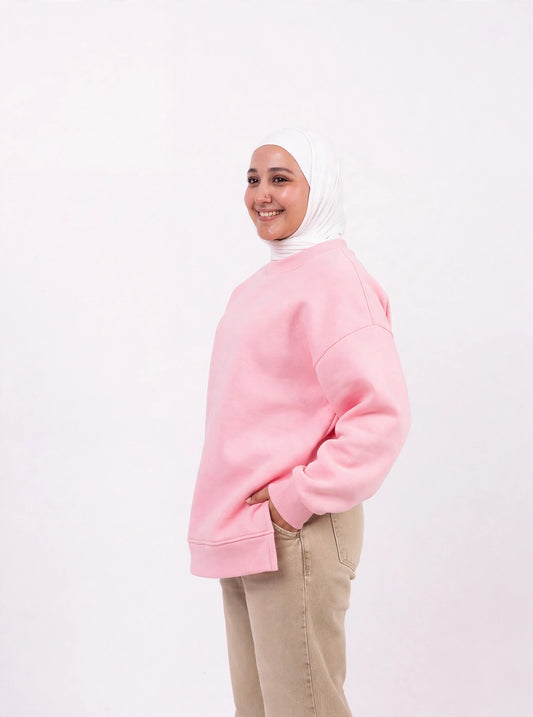 Los Angeles pink comfy-go sweatshirt
