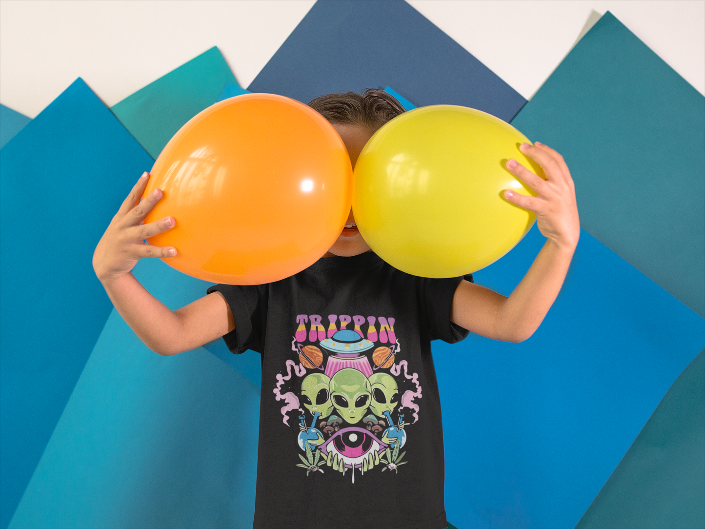 trippin black kids t-shirt