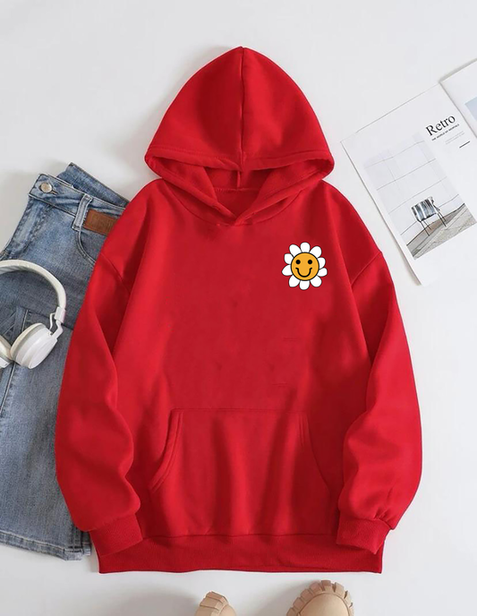 One of a kind red hoodie