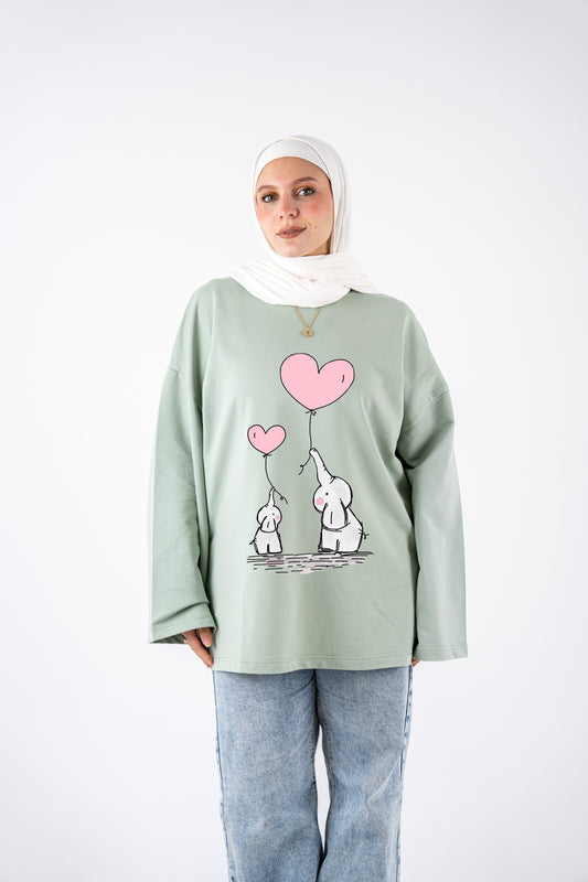 Like mother mint widesleeves t-shirt