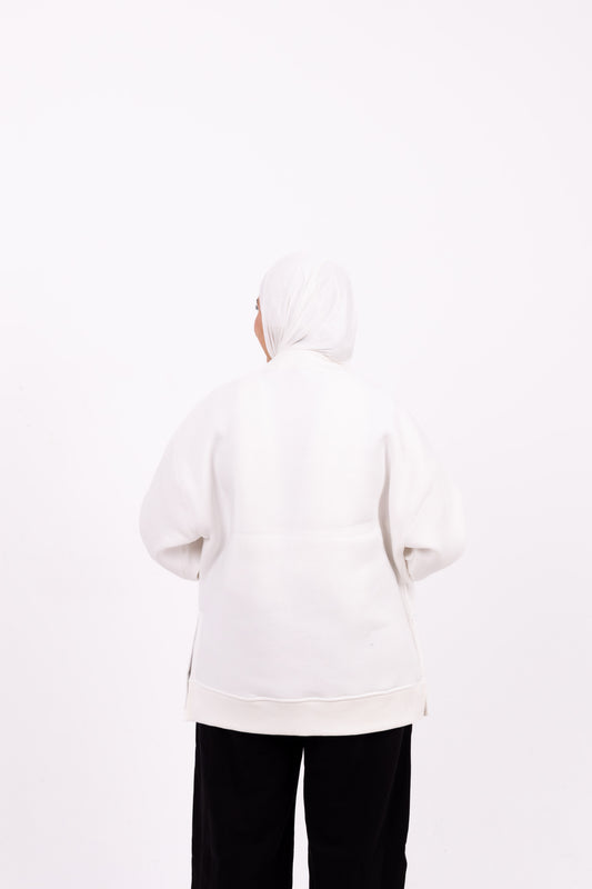 California comfy-go offwhite sweatshirt