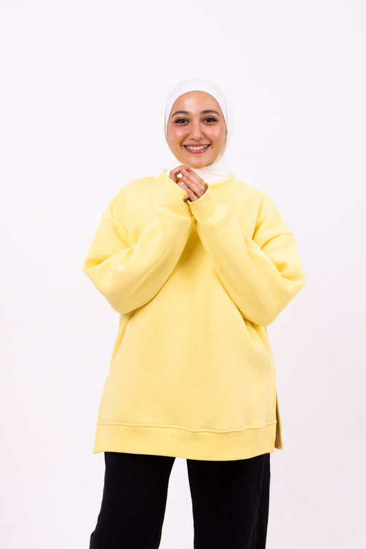 Yellow comfy-go sweatshirt