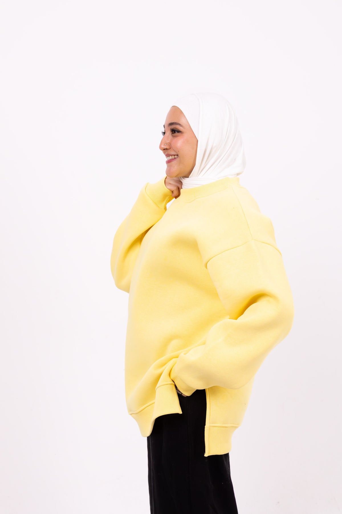Nyc yellow comfy-go sweatshirt