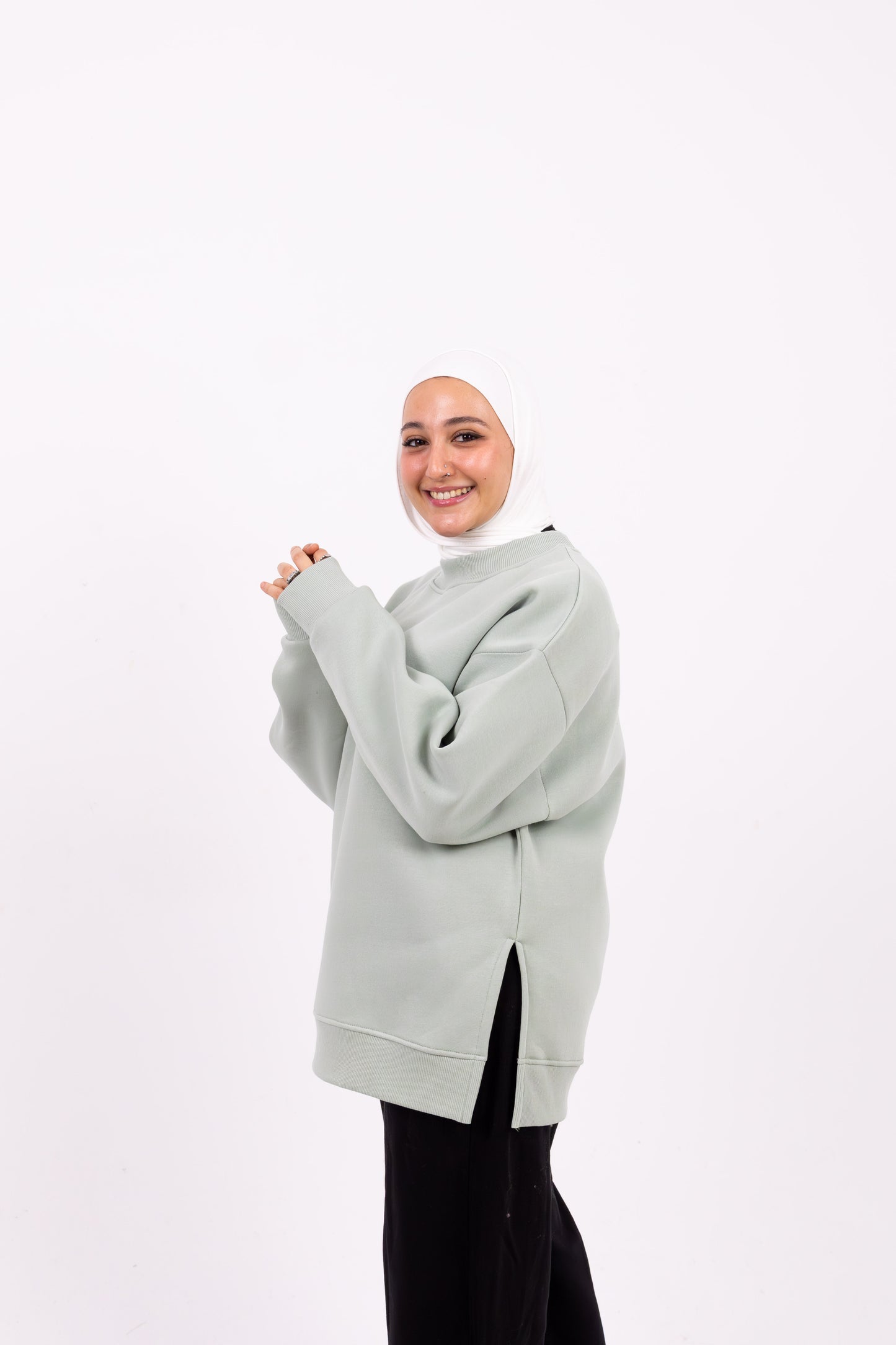 Amore mint comfy-go sweatshirt