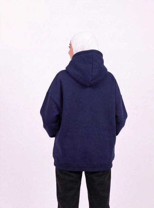 Lake como navyblue hoodie