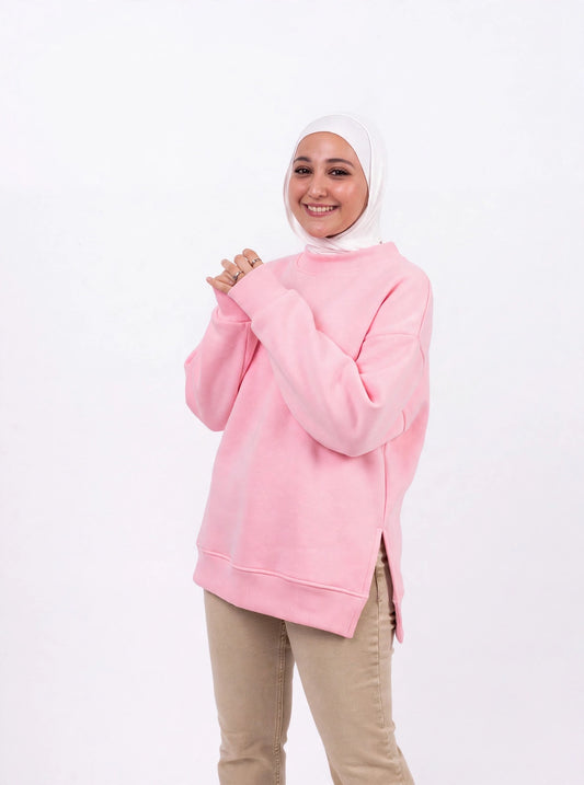 pink comfy-go sweatshirt