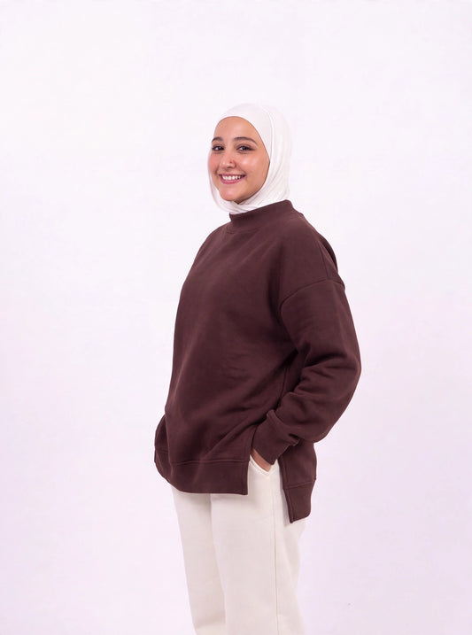 Brown comfy-go sweatshirt