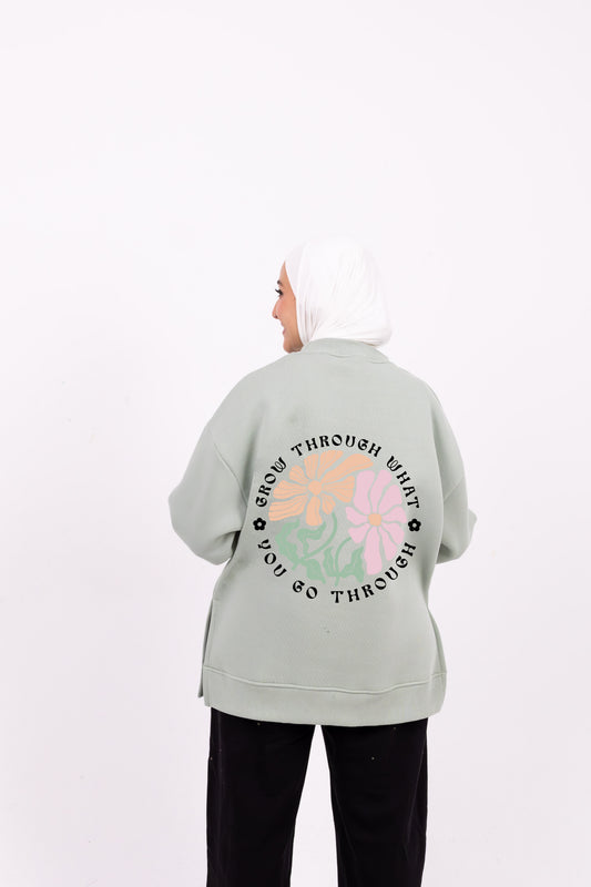 Go through mint comfy-go sweatshirt