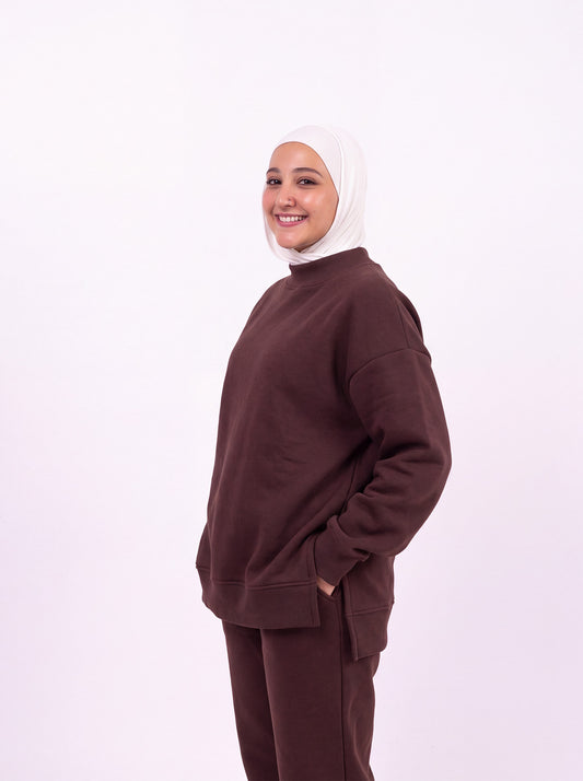 Brown comfy-go sweatshirt
