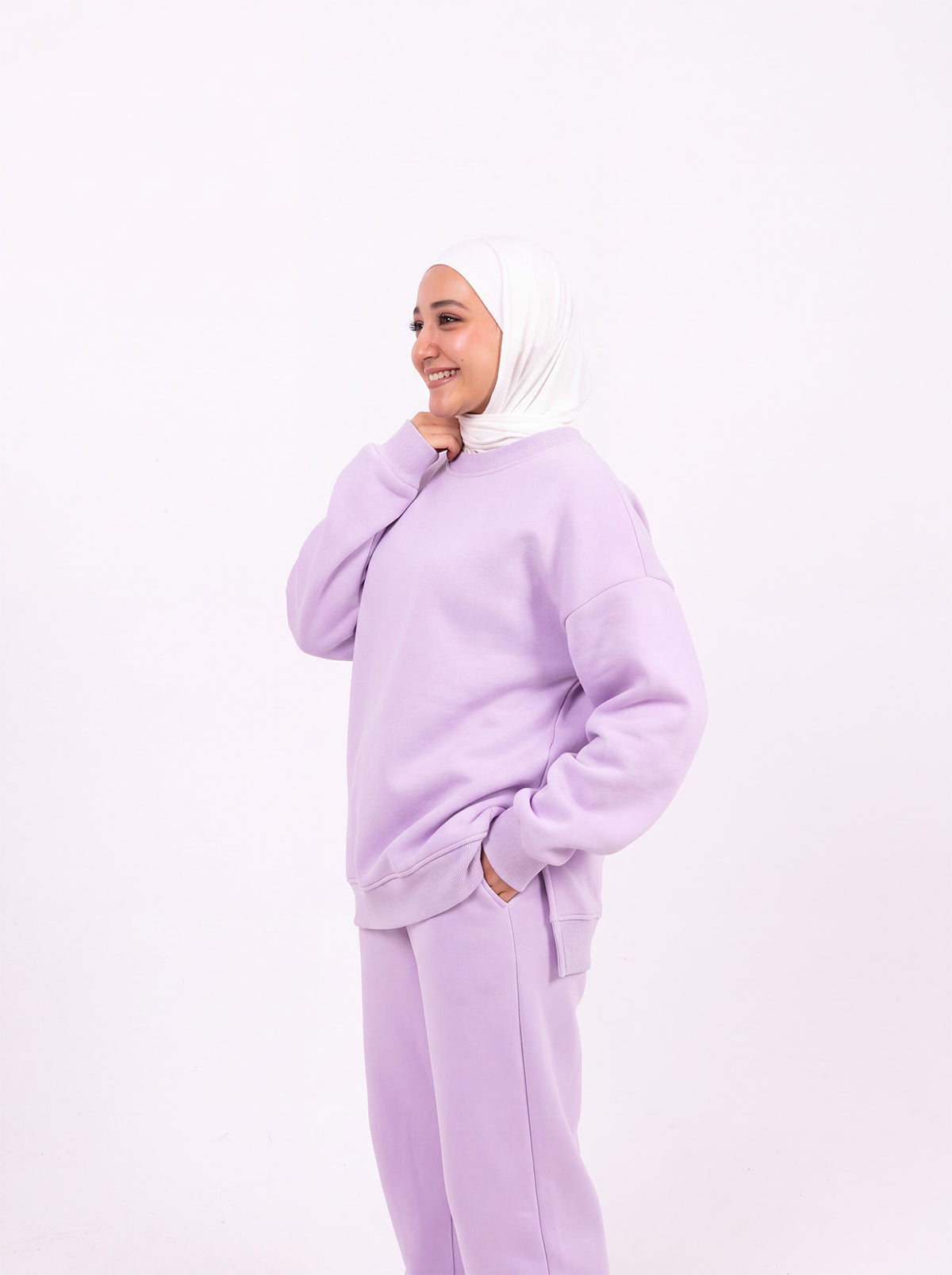 Live for hope lavender comfy-go sweatshirt