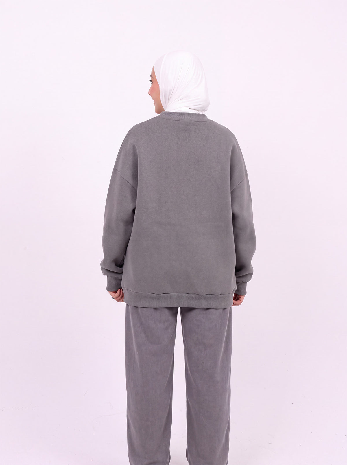 Stay in progress grey comfy-go sweatshirt