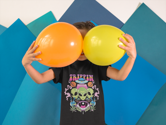 trippin black kids t-shirt