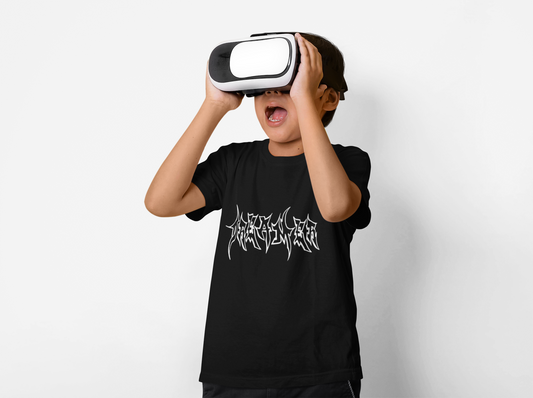 dreamer black kids t-shirt